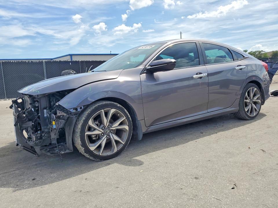 HONDA CIVIC 2019 with VIN 19XFC1F92KE005899 - Photo from auction