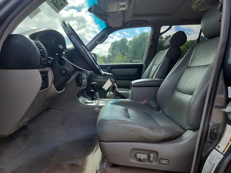 Photo 7 from auction – 2005 TOYOTA LAND CRUISER with VIN JTEHT05J352074502