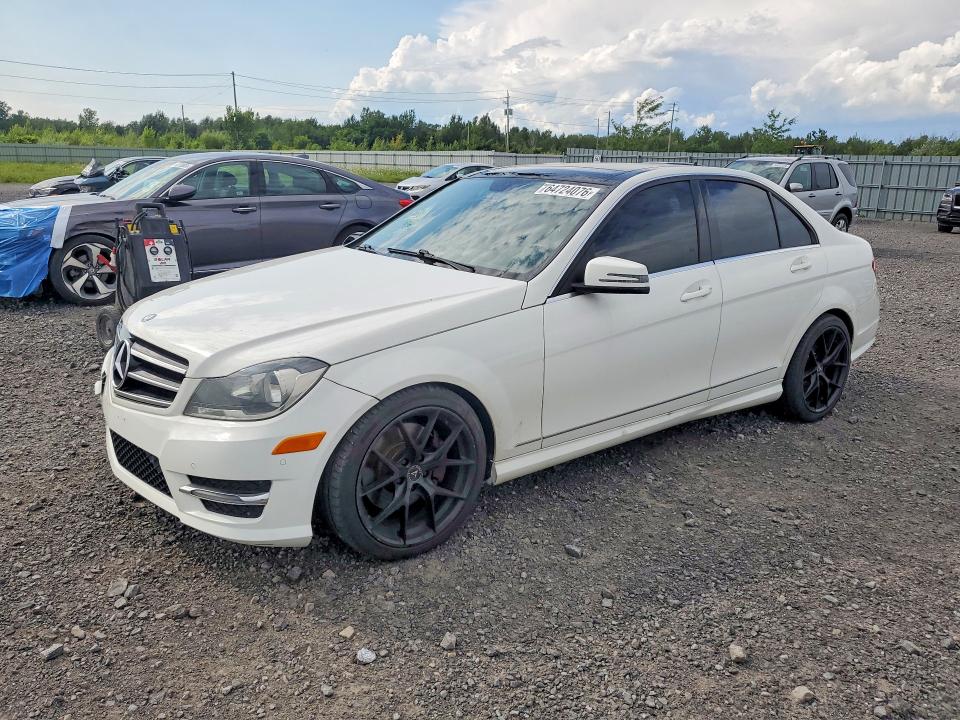 Photo 1 from auction – 2014 MERCEDES-BENZ C with VIN WDDGF8AB8EA960590