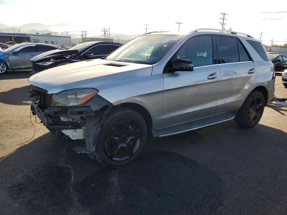 MERCEDES-BENZ ML 2015 with VIN 4JGDA5JB2FA502647 - Photo from auction