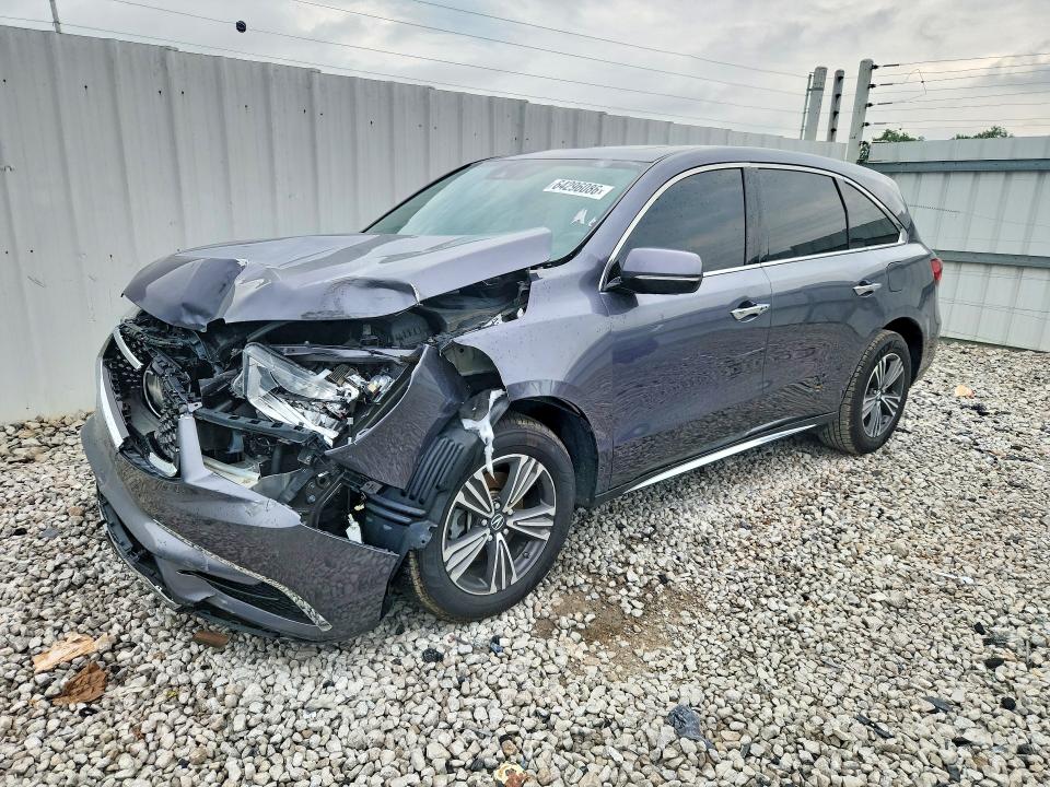 Photo 1 from auction – 2018 ACURA MDX with VIN 5J8YD4H32JL007286