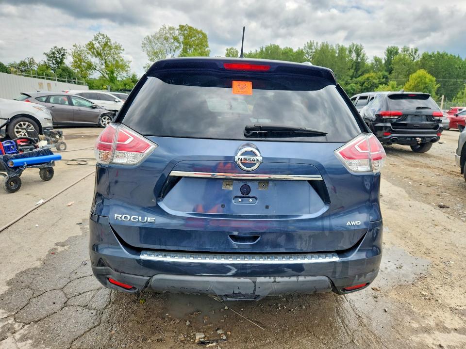 Photo 6 from auction – 2016 NISSAN ROGUE with VIN KNMAT2MV7GP605020