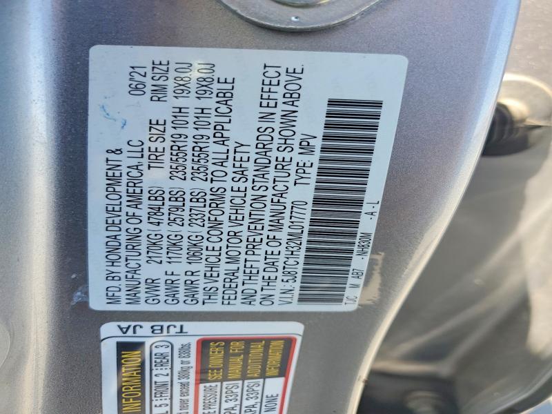 Photo 14 from auction – 2021 ACURA RDX with VIN 5J8TC1H32ML017770