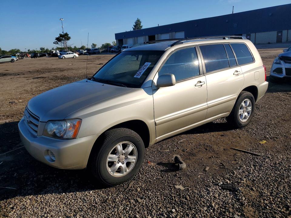 TOYOTA HIGHLANDER 2002 with VIN JTEHF21A720061915 - Photo from auction