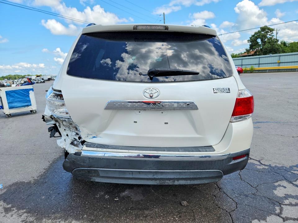 Photo 6 from auction – 2013 TOYOTA HIGHLANDER with VIN 5TDZK3EH0DS103648