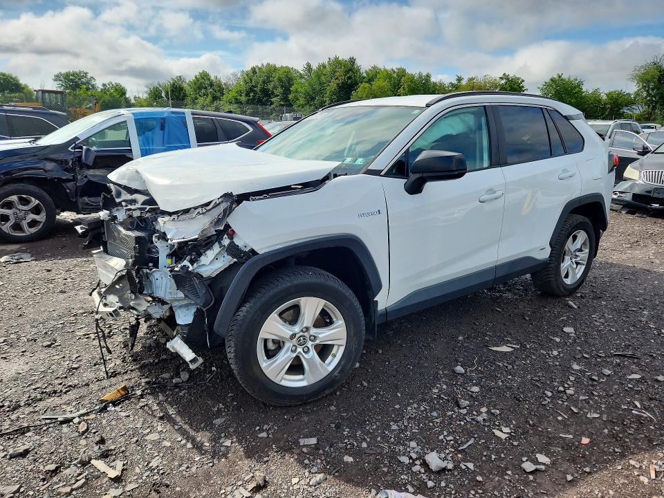 TOYOTA RAV4 2021 with VIN 4T3LWRFV0MU047016 - Photo from auction