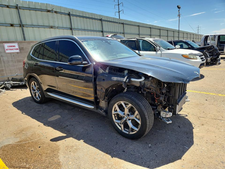Photo 4 from auction – 2021 BMW X3 with VIN 5UXTY5C03M9F00509