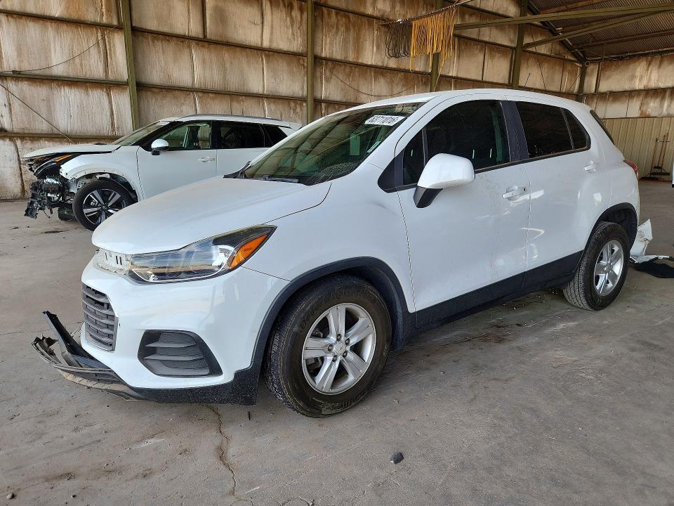 CHEVROLET TRAX 2020 with VIN KL7CJKSB8LB317731 - Photo from auction