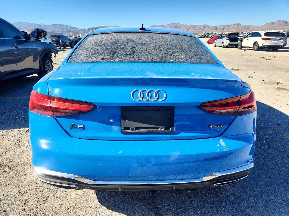 Photo 6 from auction – 2022 AUDI A5 with VIN WAUSAAF58NA023748
