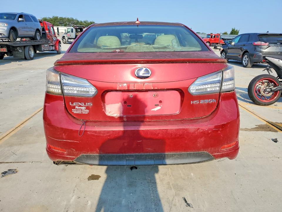 Zdjęcie 6 z aukcji – 2010 LEXUS HS z VIN JTHBB1BA1A2025010