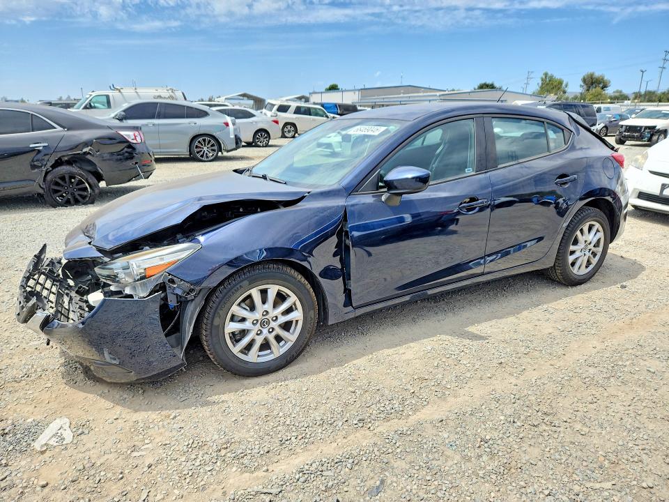 MAZDA 3 2017 with VIN JM1BN1K74H1101929 - Photo from auction