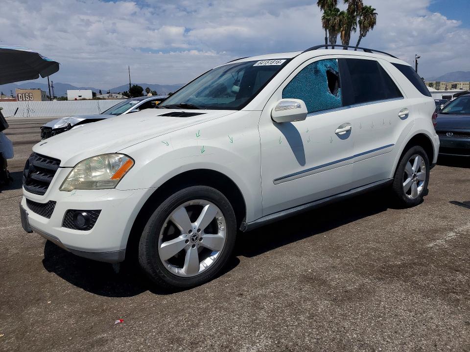MERCEDES-BENZ ML 2010 with VIN 4JGBB5GB2AA605071 - Photo from auction
