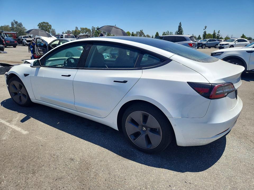 Photo 2 from auction – 2022 TESLA MODEL 3 with VIN 5YJ3E1EB8NF362231