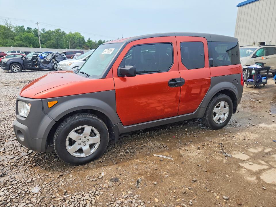 HONDA ELEMENT 2003 with VIN 5J6YH27513L046197 - Photo from auction
