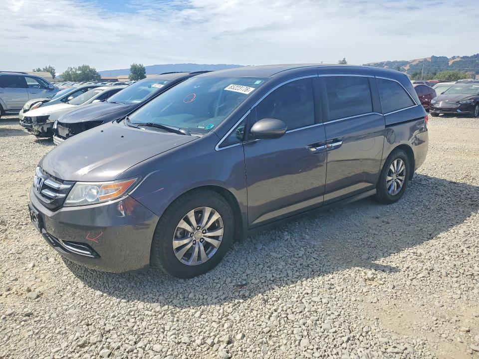 HONDA ODYSSEY 2015 with VIN 5FNRL5H65FB089546 - Photo from auction