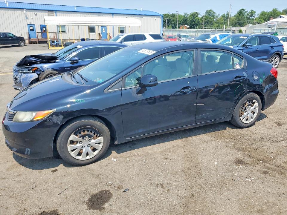 HONDA CIVIC 2012 with VIN 19XFB2F50CE357774 - Photo from auction