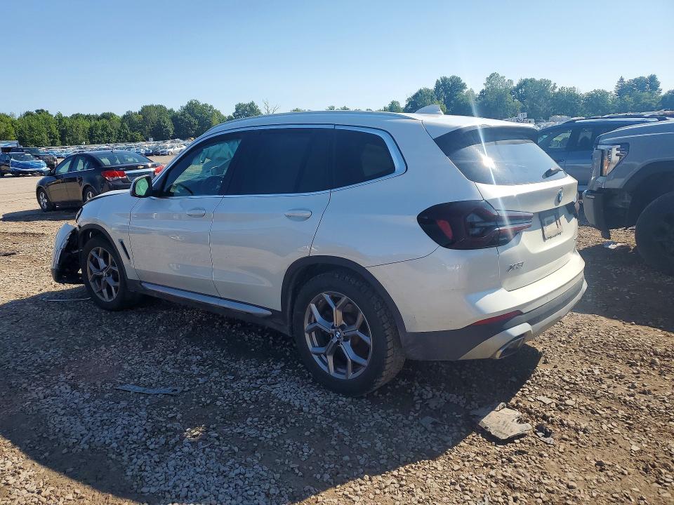 Photo 2 from auction – 2022 BMW X3 with VIN 5UX53DP03N9J12108