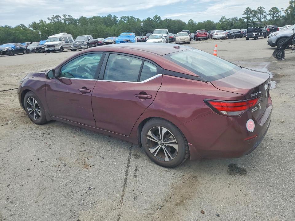 Photo 2 from auction – 2021 NISSAN SENTRA with VIN 3N1AB8CV6MY209682