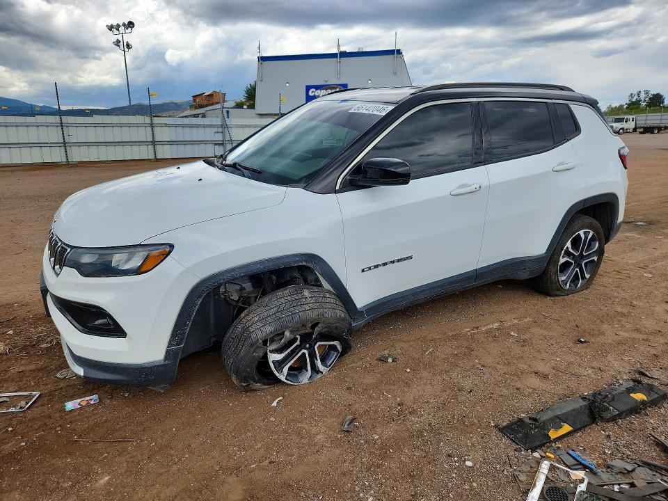 JEEP COMPASS 2023 with VIN 3C4NJDCN8PT523233 - Photo from auction