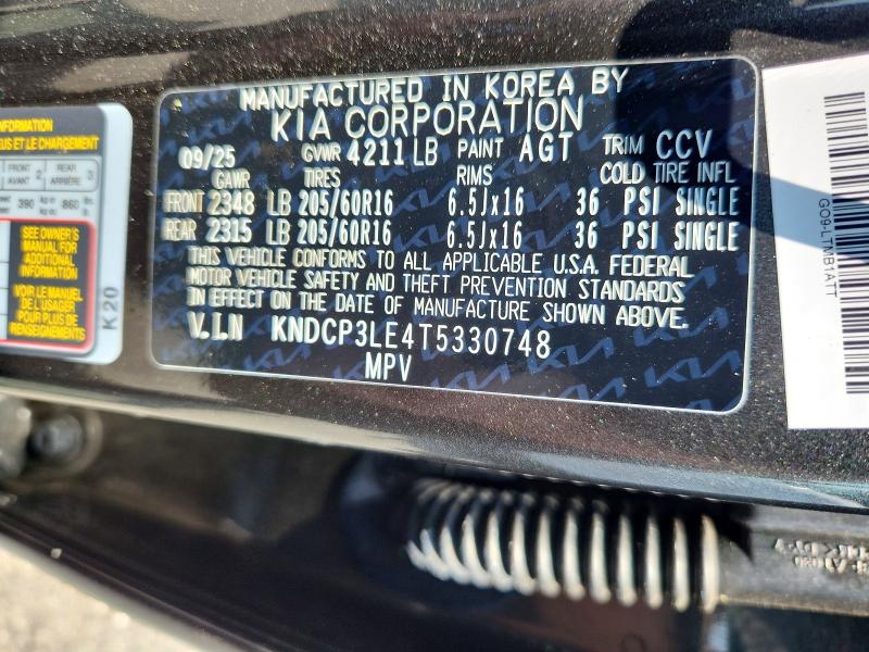 Photo 14 from auction – 2026 KIA NIRO with VIN KNDCP3LE4T5330748