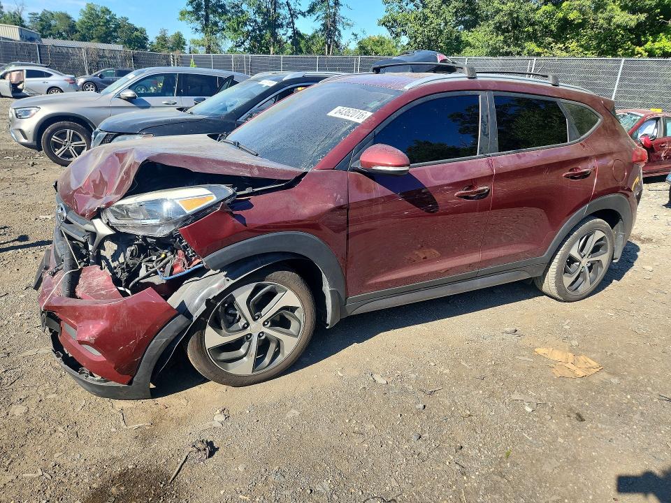 HYUNDAI TUCSON 2016 with VIN KM8J3CA27GU246491 - Photo from auction