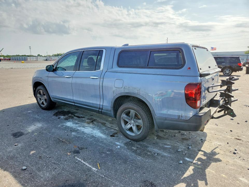 Photo 2 from auction – 2022 HONDA RIDGELINE with VIN 5FPYK3F72NB020527