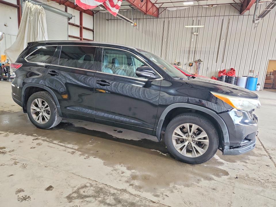 Photo 4 from auction – 2014 TOYOTA HIGHLANDER with VIN 5TDJKRFH1ES038230