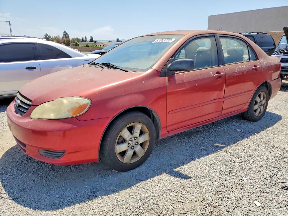 TOYOTA COROLLA 2003 con VIN JTDBR32E930046813 - Foto de la subasta