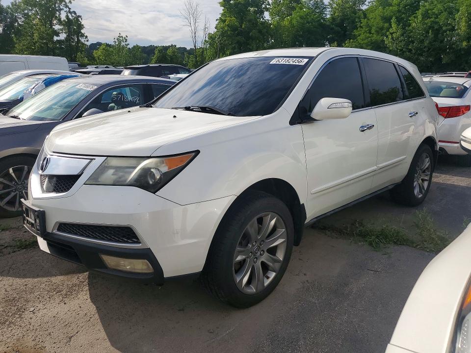 ACURA MDX 2012 with VIN 2HNYD2H62CH520044 - Photo from auction