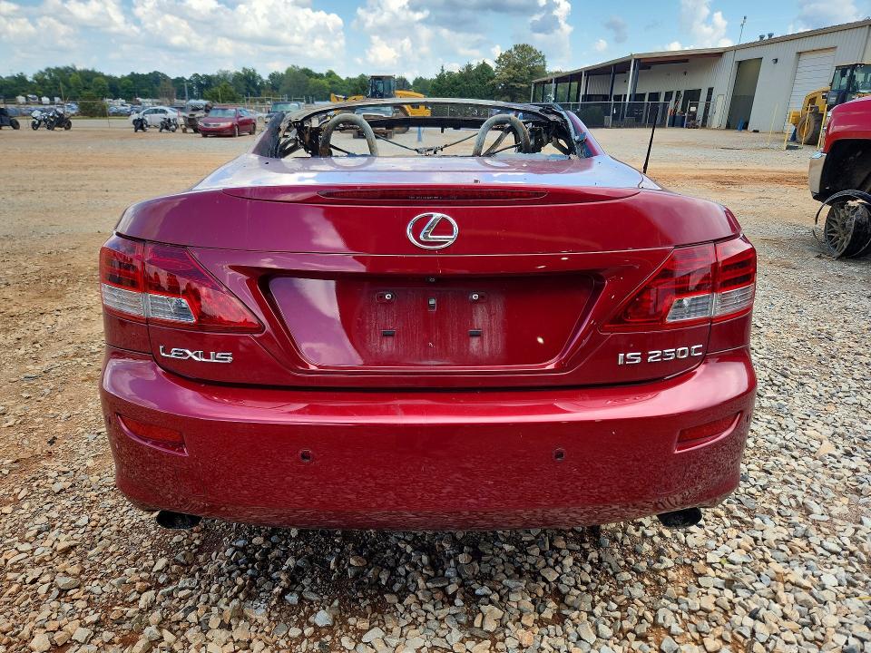Photo 6 from auction – 2010 LEXUS IS 250C with VIN JTHFF2C20A2508460
