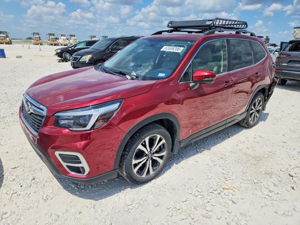 SUBARU FORESTER 2021 with VIN JF2SKAUC2MH566098 - Photo from auction