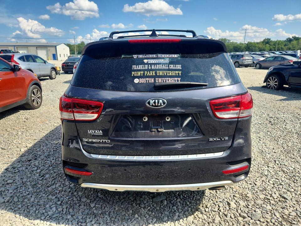 Photo 6 from auction – 2017 KIA SORENTO with VIN 5XYPKDA50HG232775