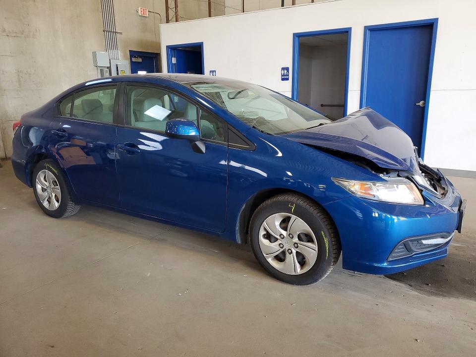Photo 4 from auction – 2013 HONDA CIVIC with VIN 19XFB2F57DE086844
