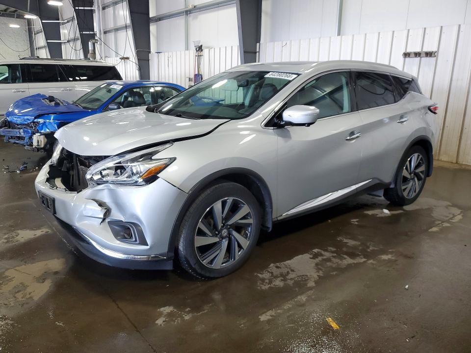 Photo 1 from auction – 2015 NISSAN MURANO with VIN 5N1AZ2MH2FN268366