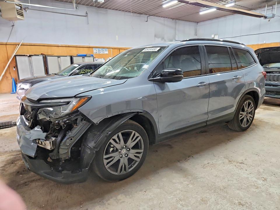HONDA PILOT 2022 with VIN 5FNYF5H38NB018350 - Photo from auction