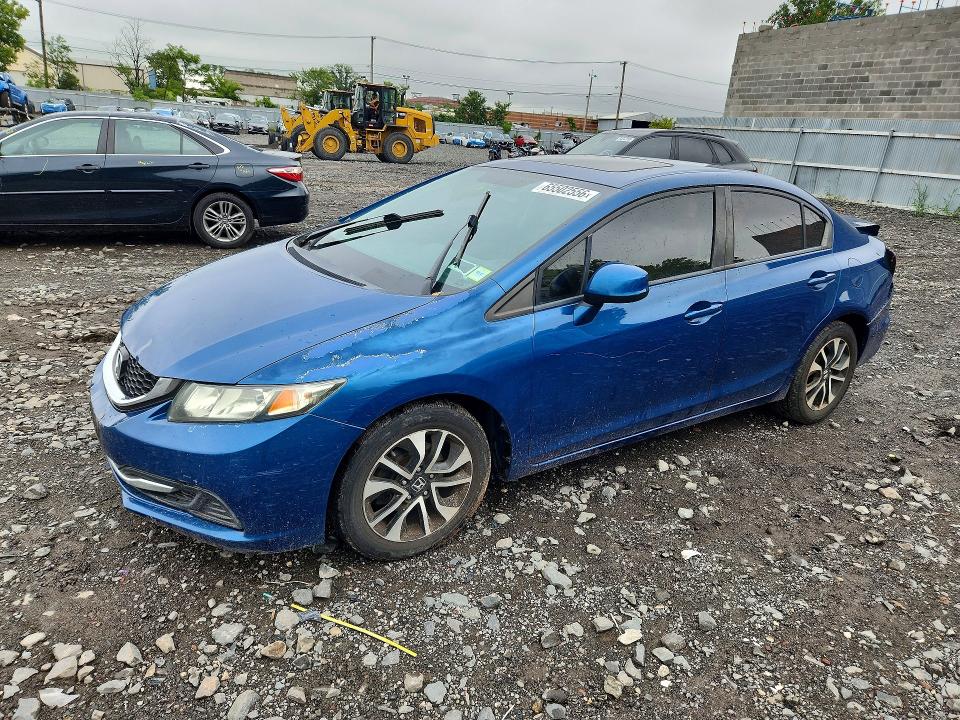 HONDA CIVIC 2013 with VIN 2HGFB2F87DH505145 - Photo from auction