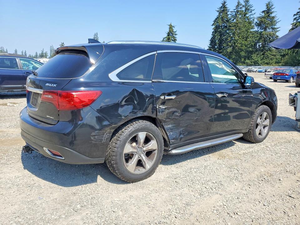 Photo 3 from auction – 2015 ACURA MDX with VIN 5FRYD4H24FB004713
