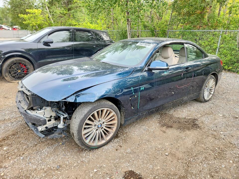 BMW 428 2014 with VIN WBA3V9C53EPR69166 - Photo from auction