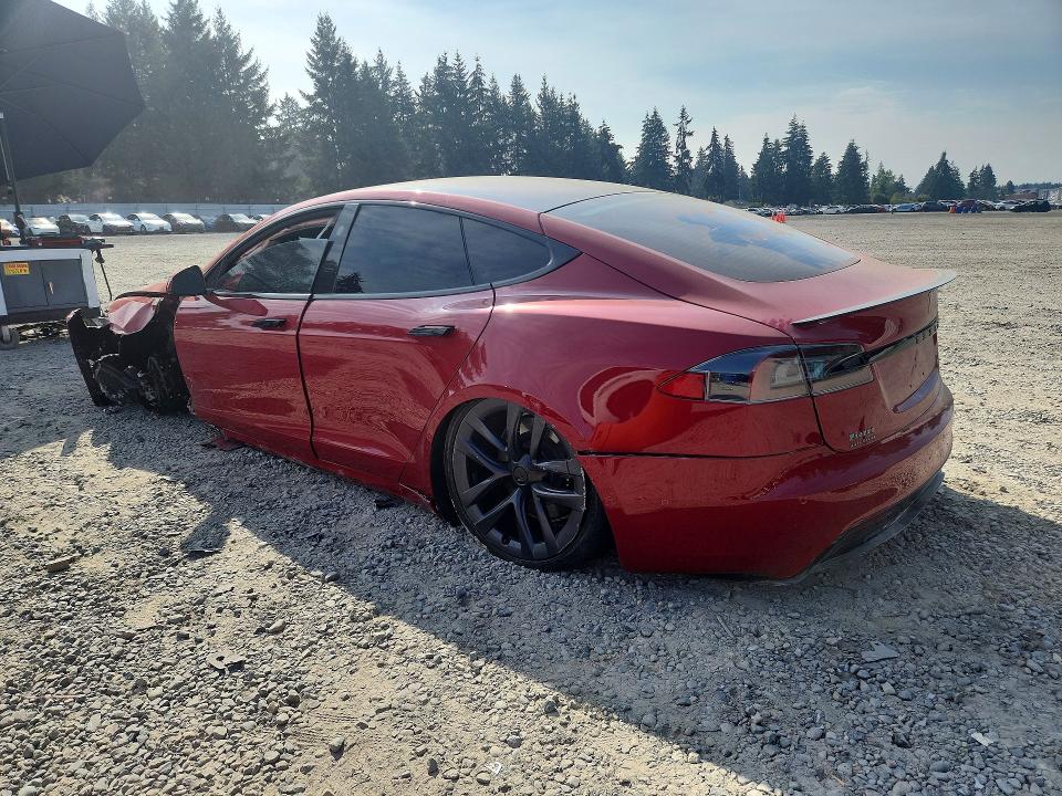 Photo 2 from auction – 2021 TESLA MODEL S with VIN 5YJSA1E67MF455797