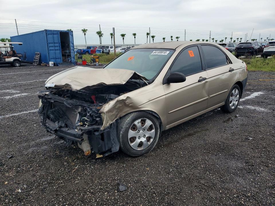 KIA SPECTRA 2009 с VIN KNAFE221295598859 - Фото с аукциона