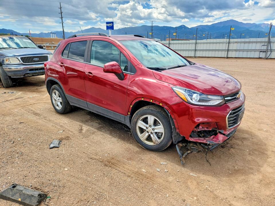 Photo 4 from auction – 2021 CHEVROLET TRAX with VIN KL7CJPSB9MB314173