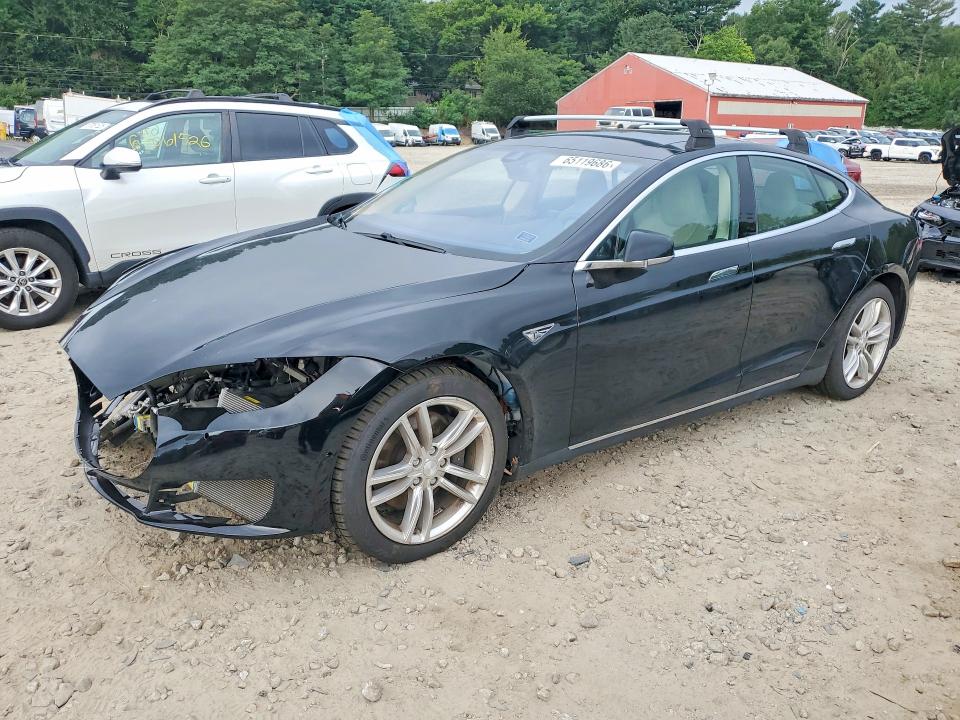 TESLA MODEL S 2015 with VIN 5YJSA1H22FFP79574 - Photo from auction