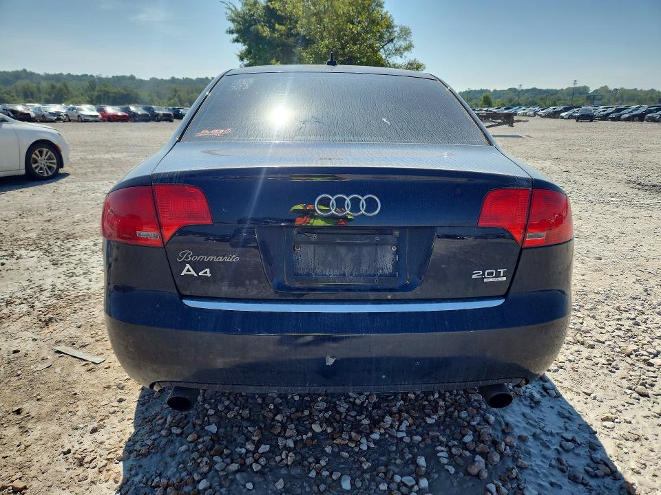 Photo 6 from auction – 2008 AUDI A4 with VIN WAUDF78E08A150623