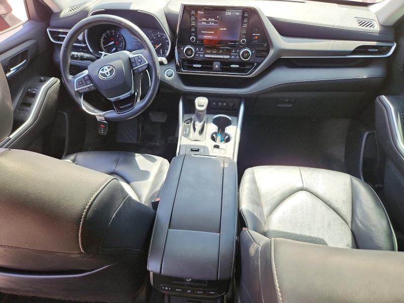 Photo 8 from auction – 2020 TOYOTA HIGHLANDER with VIN 5TDGZRAH2LS504578