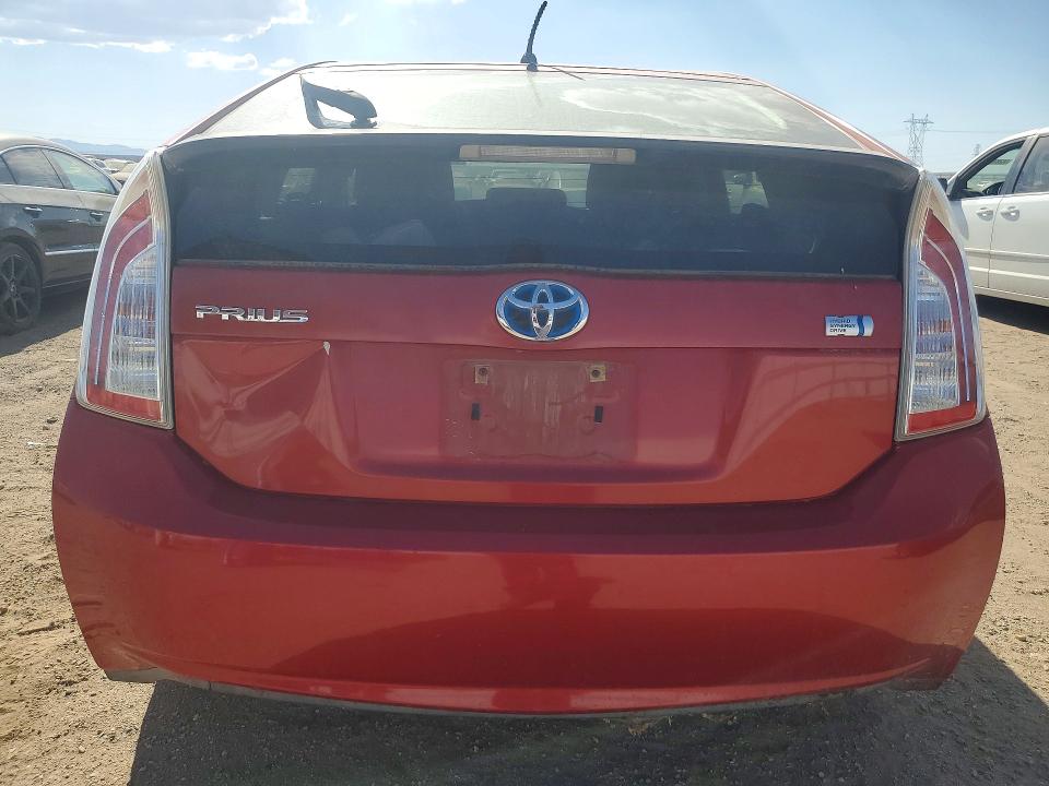 Фото 6 с аукциона – 2012 TOYOTA PRIUS с VIN JTDKN3DU0C1554548