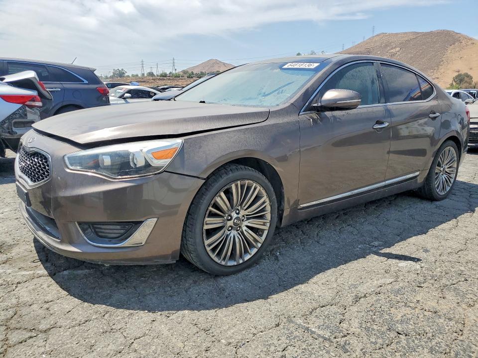 KIA CADENZA 2014 with VIN KNALN4D7XE5147981 - Photo from auction
