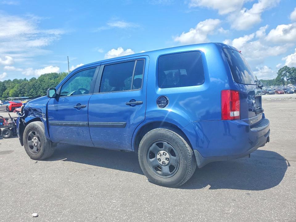 Photo 2 from auction – 2014 HONDA PILOT with VIN 5FNYF4H25EB002009