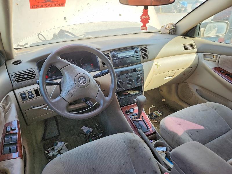 Снимка 8 от търг – 2005 TOYOTA COROLLA с VIN 2T1BR32E85C325159