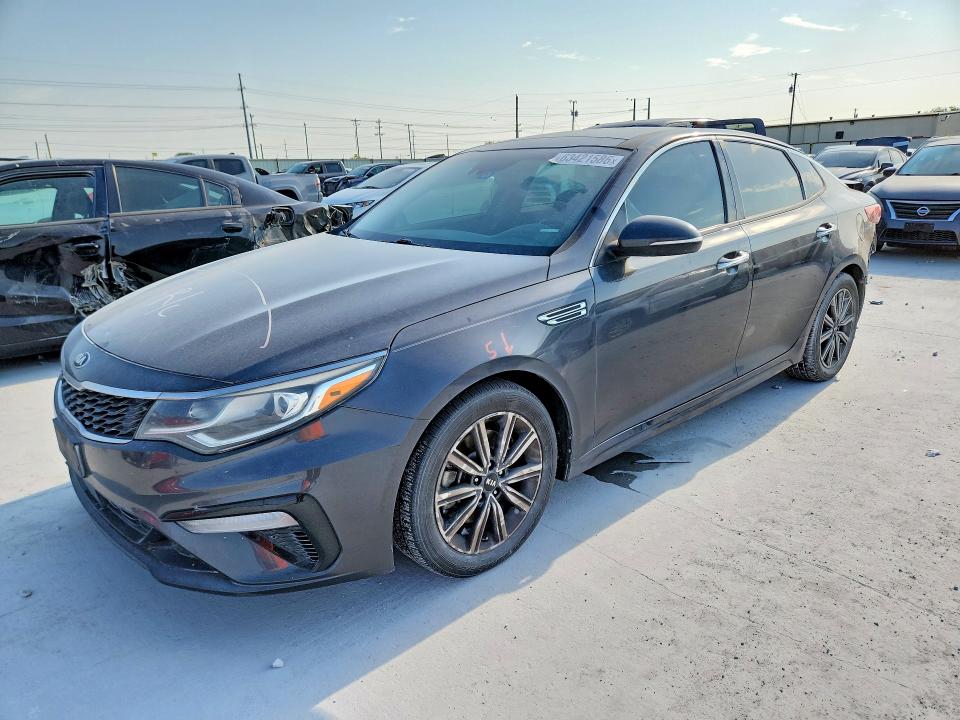 KIA OPTIMA 2019 with VIN 5XXGU4L16KG313098 - Photo from auction