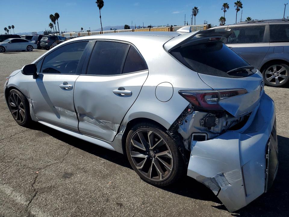 Photo 2 from auction – 2019 TOYOTA COROLLA HATCHBACK with VIN JTNK4RBE3K3038216